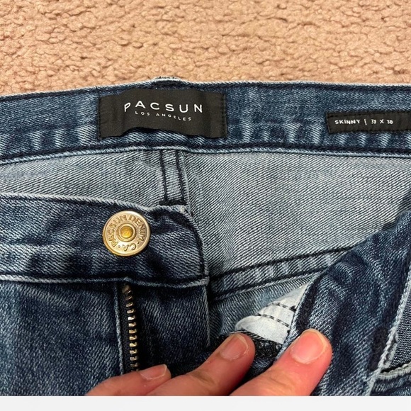 Womens PACSUN LOS ANGELES Denim Skinny Jeans - Picture 2 of 9